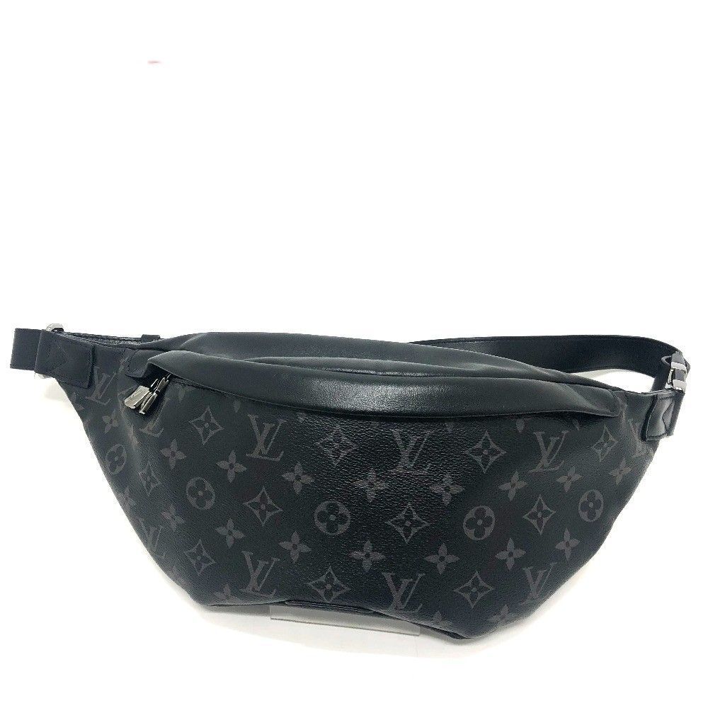 Louis Vuitton Eclipse Body Bag Discovery Bum Bag PM Eclipse Canvas Black